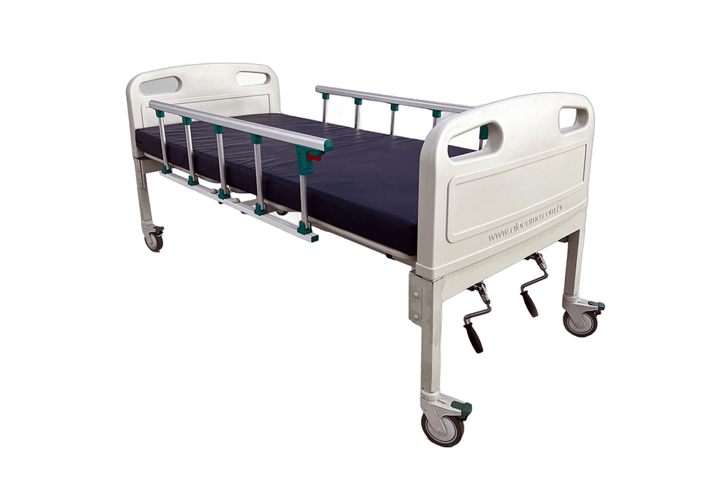 AL 520 Plus Cama manual com cabeceira e peseira removíveis